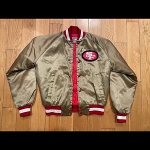San Francisco 49ers Vintage 1980 Chalk Line Jacket